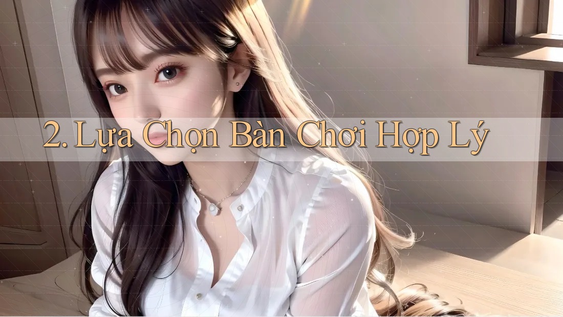 2. Lựa Chọn Bàn Chơi Hợp Lý 2. Lựa Chọn Bàn Chơi Hợp Lý
