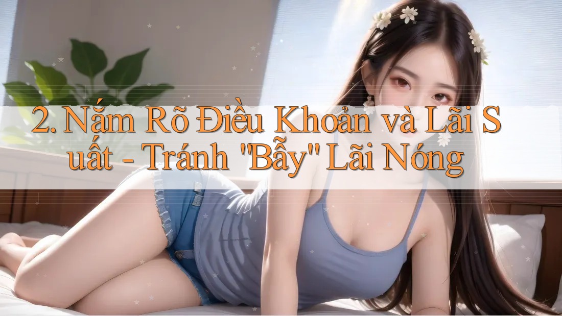 2. Nắm Rõ Điều Khoản và Lãi Suất - Tránh “Bẫy” Lãi Nóng