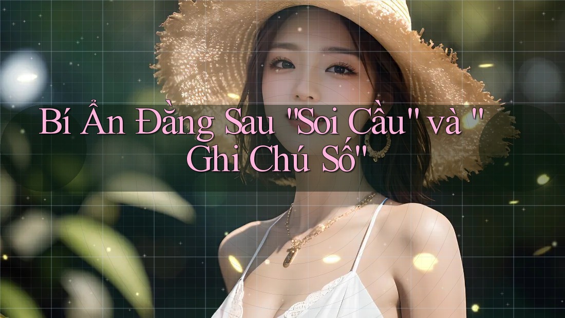 Bí Ẩn Đằng Sau “Soi Cầu” và “Ghi Chú Số”