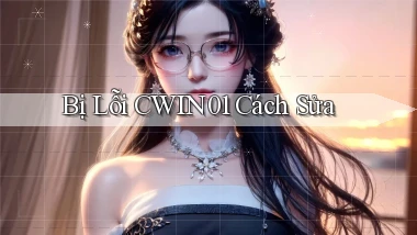 bị lỗi cwin01 cách sửa