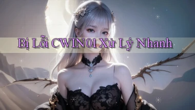 bị lỗi cwin01 xử lý nhanh