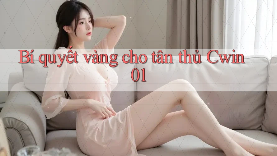 Bí quyết vàng cho tân thủ Cwin01 Bí quyết vàng cho tân thủ Cwin01