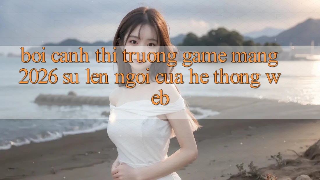 Bối Cảnh Thị Trường Game mạng 2026: Sự Lên Ngôi Của Hệ thống Web Bối Cảnh Thị Trường Game mạng 2026: Sự Lên Ngôi Của Hệ thống Web