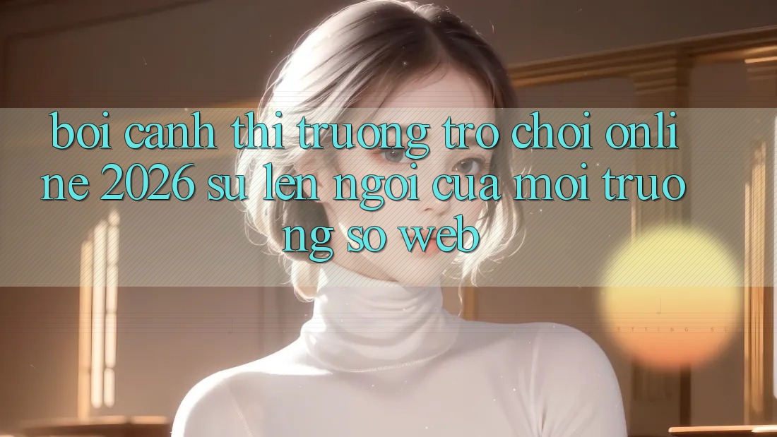 Bối Cảnh Thị Trường Trò chơi Online 2026: Sự Lên Ngôi Của Môi trường số Web