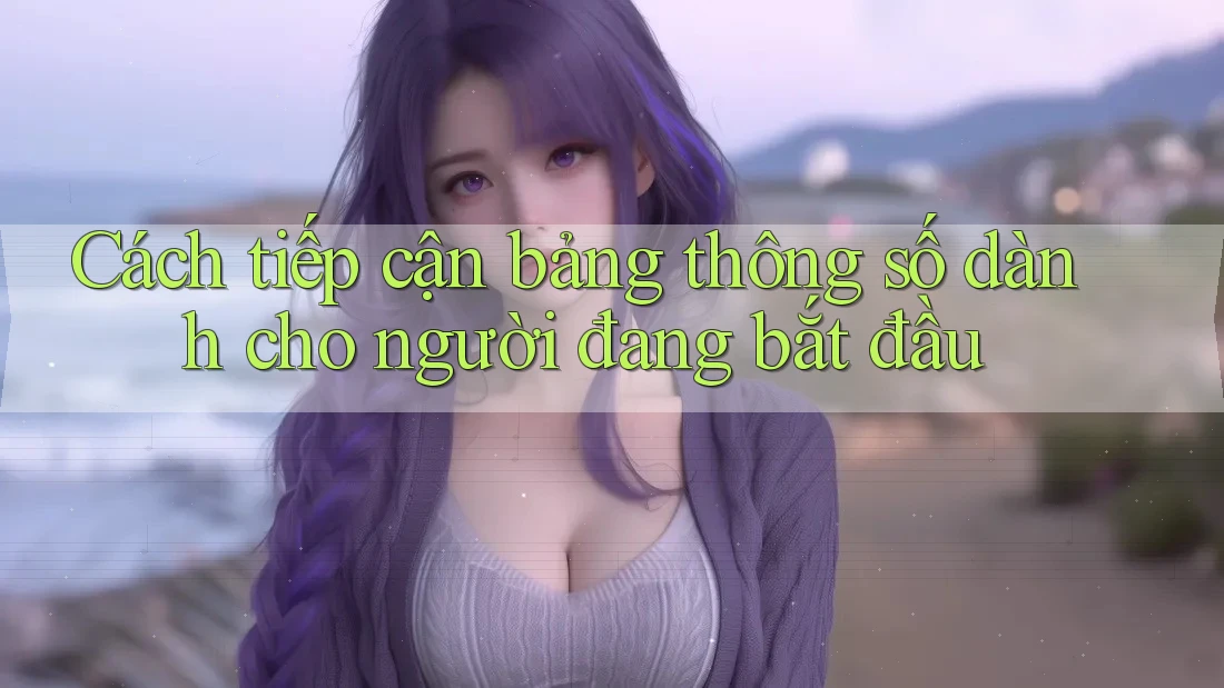 Cách tiếp cận bảng thông số dành cho người đang bắt đầu Cách tiếp cận bảng thông số dành cho người đang bắt đầu