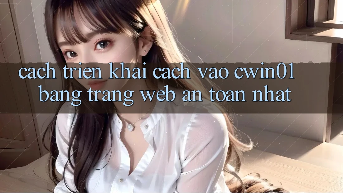 Cách triển khai Cách Vào Cwin01 Bằng Trang web An Toàn Nhất Cách triển khai Cách Vào Cwin01 Bằng Trang web An Toàn Nhất