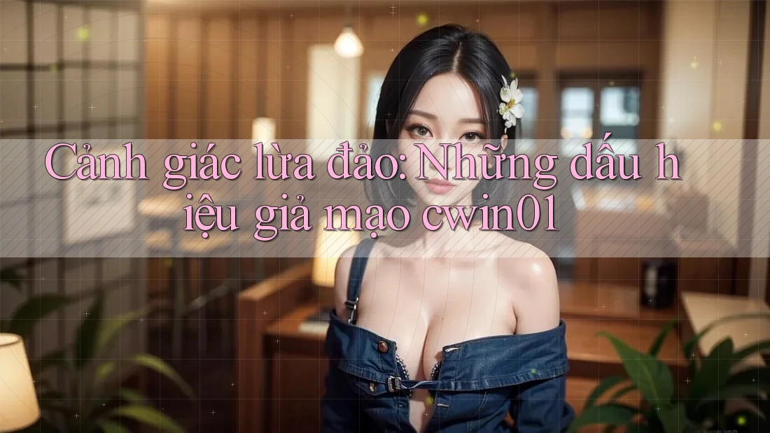 Cảnh giác lừa đảo: Những dấu hiệu giả mạo cwin01 Cảnh giác lừa đảo: Những dấu hiệu giả mạo cwin01
