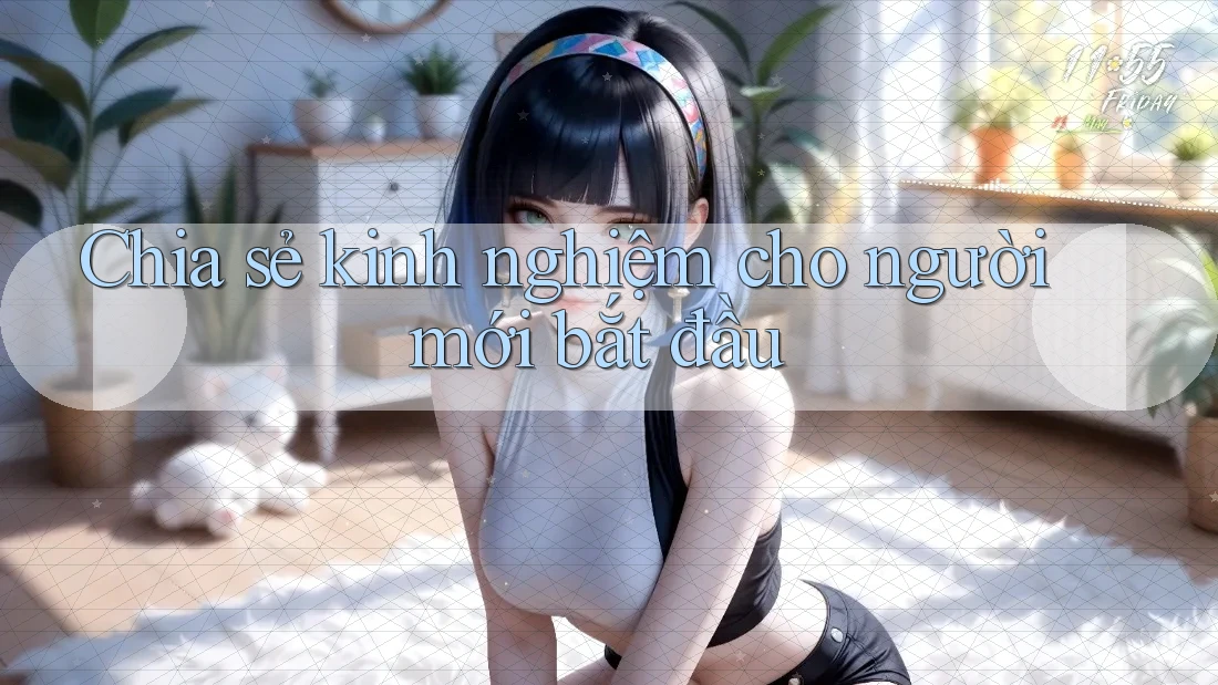 Chia sẻ kinh nghiệm cho người mới bắt đầu