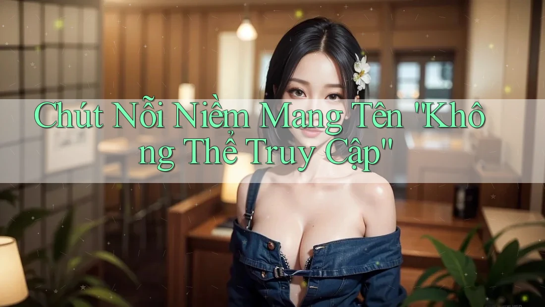 Chút Nỗi Niềm Mang Tên “Không Thể Truy Cập”