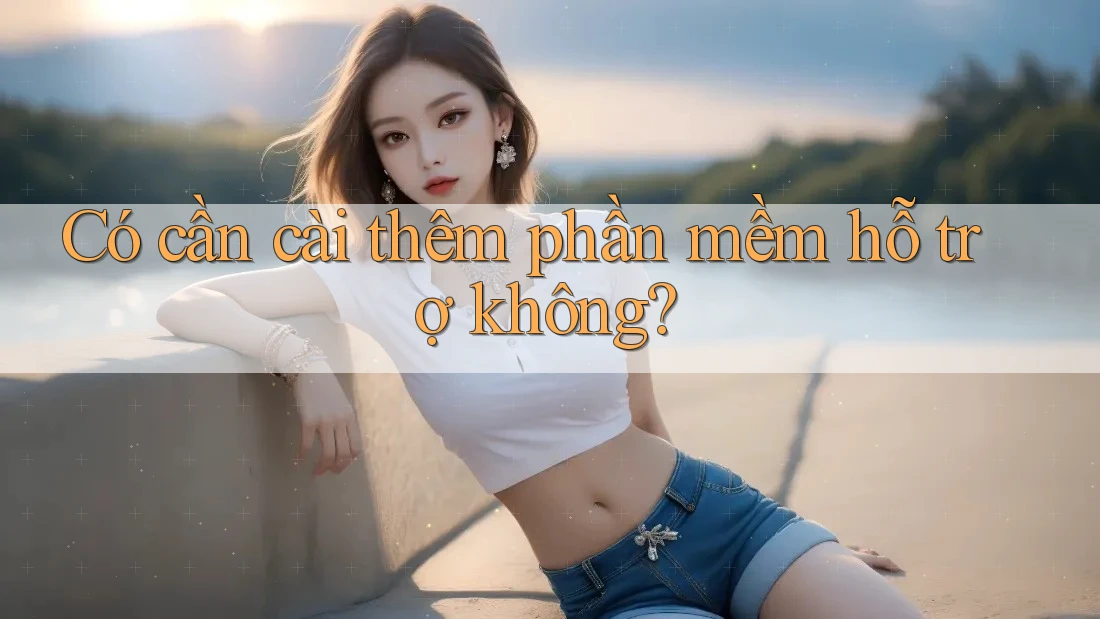 Có cần cài thêm phần mềm hỗ trợ không? Có cần cài thêm phần mềm hỗ trợ không?