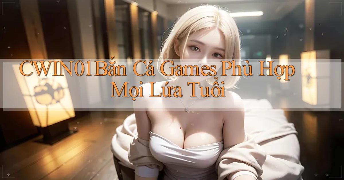 cwin01  bắn cá games phù hợp mọi lứa tuổi