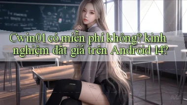 Cwin01 có miễn phí không kinh nghiệm đắt giá trên Android 14