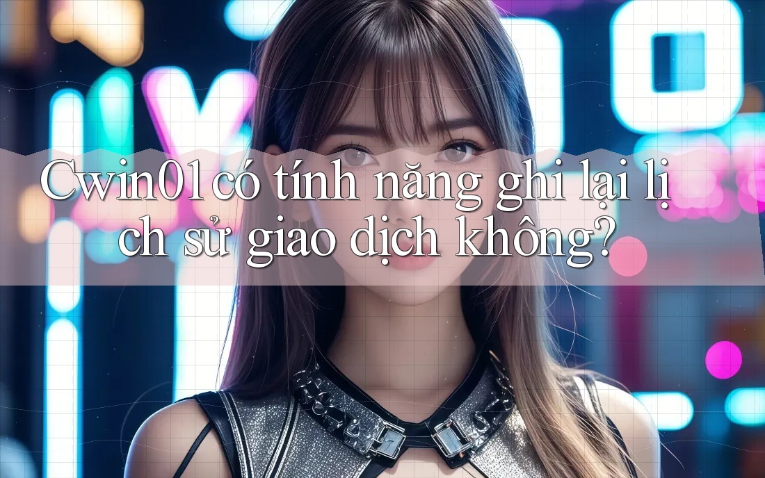 Cwin01 có tính năng ghi lại lịch sử giao dịch không? Cwin01 có tính năng ghi lại lịch sử giao dịch không?