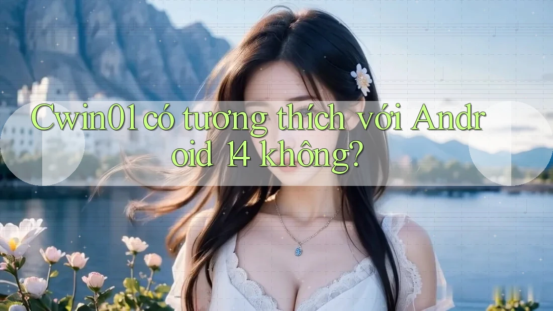 Cwin01 có tương thích với Android 14 không? Cwin01 có tương thích với Android 14 không?
