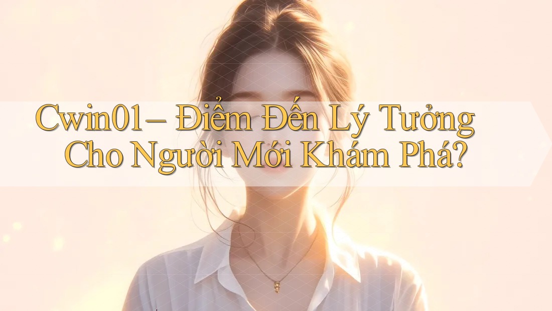 Cwin01 – Điểm Đến Lý Tưởng Cho Người Mới Khám Phá? Cwin01 – Điểm Đến Lý Tưởng Cho Người Mới Khám Phá?