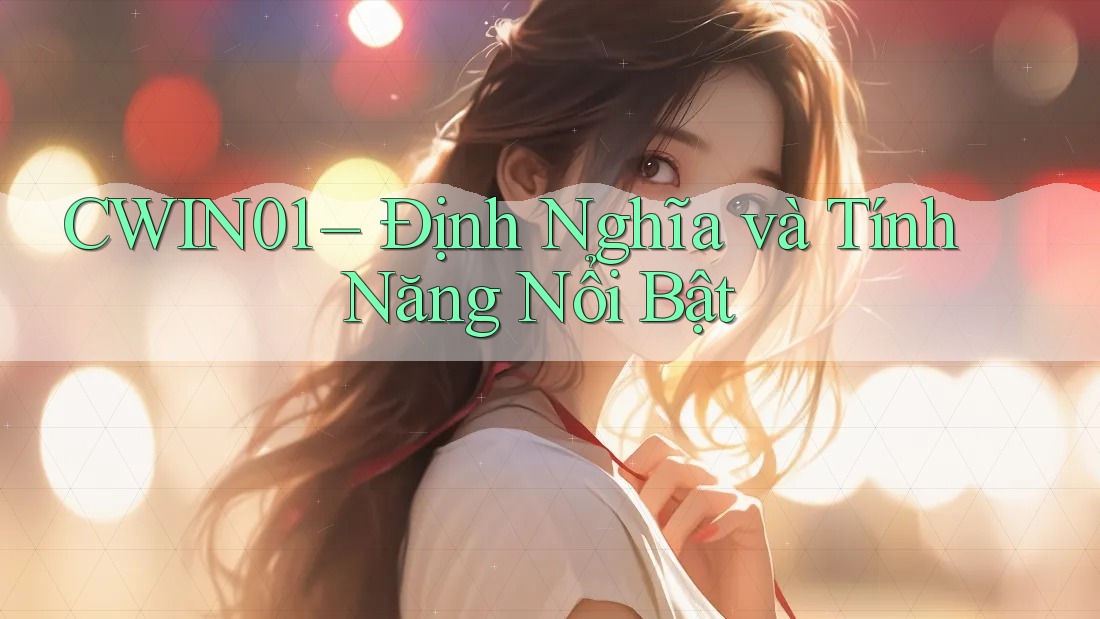 CWIN01 – Định Nghĩa và Tính Năng Nổi Bật