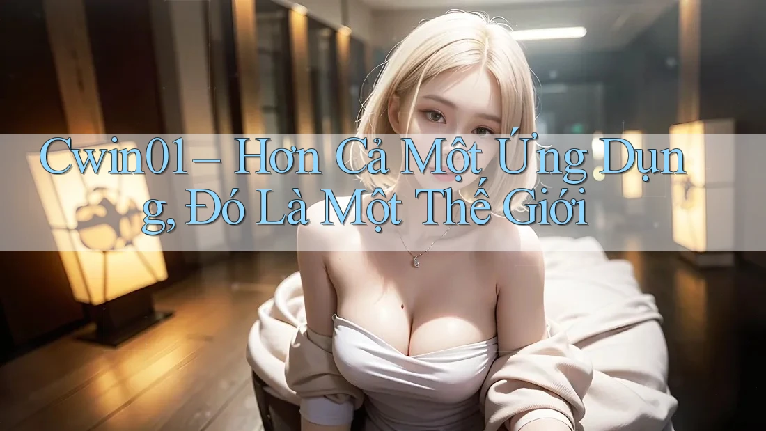Cwin01 – Hơn Cả Một Ứng Dụng, Đó Là Một Thế Giới