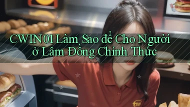 cwin01 làm sao để cho người ở Lâm Đồng chính thức