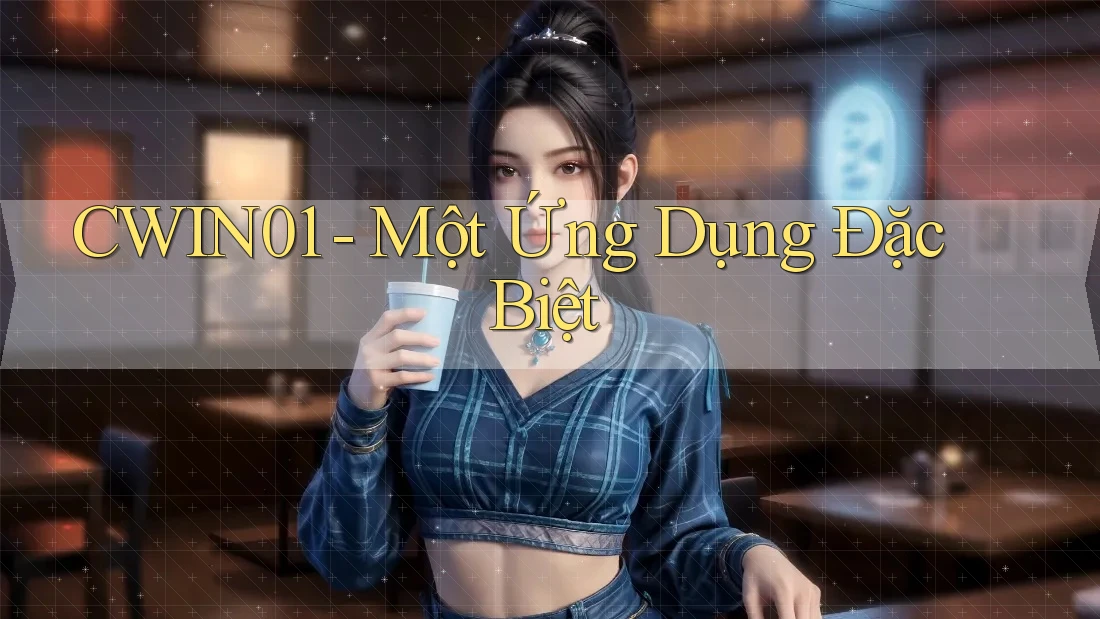 CWIN01 - Một Ứng Dụng Đặc Biệt CWIN01 - Một Ứng Dụng Đặc Biệt