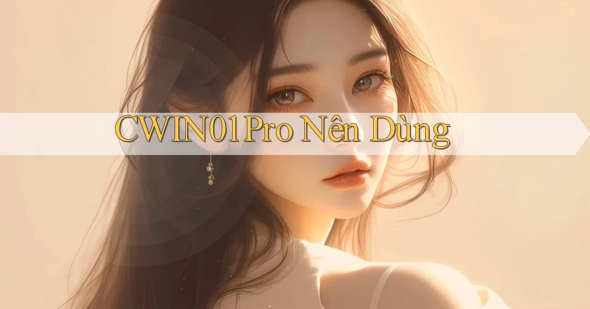 cwin01 pro nên dùng
