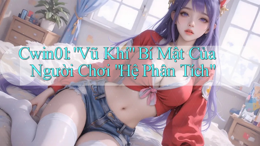 Cwin01: “Vũ Khí” Bí Mật Của Người Chơi “Hệ Phân Tích”