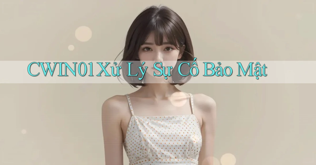cwin01  xử lý sự cố bảo mật