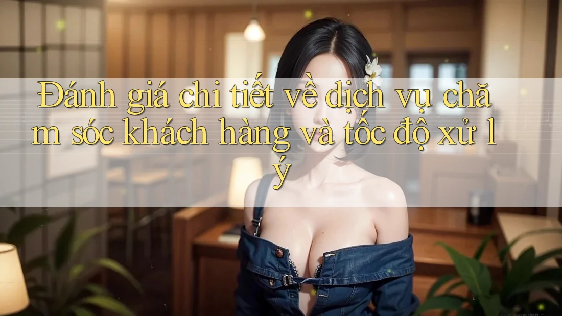 Đánh giá chi tiết về dịch vụ chăm sóc khách hàng và tốc độ xử lý Đánh giá chi tiết về dịch vụ chăm sóc khách hàng và tốc độ xử lý