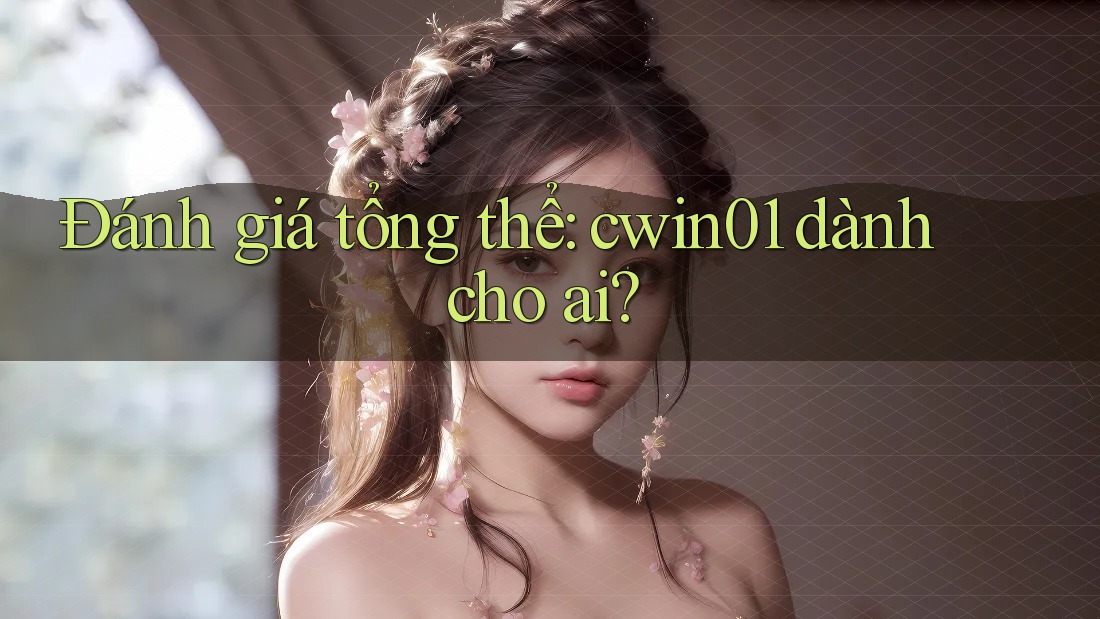 Đánh giá tổng thể: cwin01 dành cho ai?