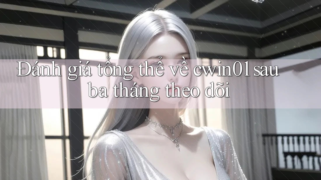 Đánh giá tổng thể về cwin01 sau ba tháng theo dõi Đánh giá tổng thể về cwin01 sau ba tháng theo dõi