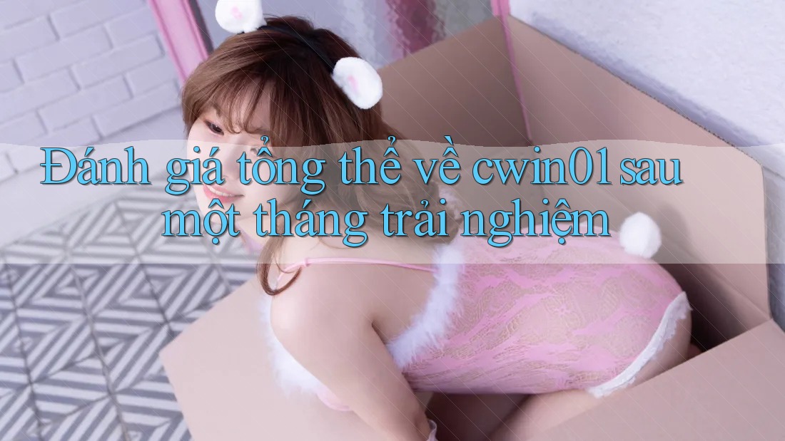 Đánh giá tổng thể về cwin01 sau một tháng trải nghiệm