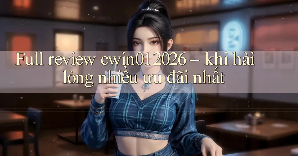 full review cwin01 2026   khi hài lòng nhiều ưu đãi nhất