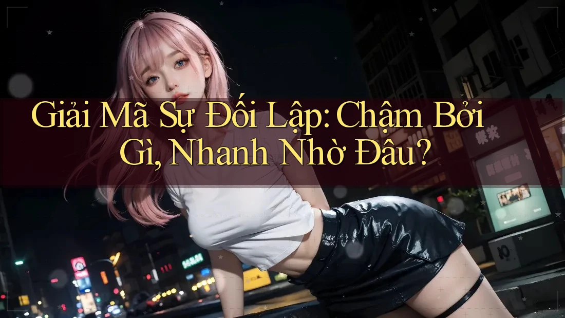 Giải Mã Sự Đối Lập: Chậm Bởi Gì, Nhanh Nhờ Đâu? Giải Mã Sự Đối Lập: Chậm Bởi Gì, Nhanh Nhờ Đâu?