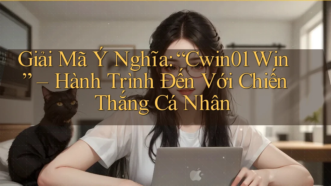 Giải Mã Ý Nghĩa: “Cwin01 Win” – Hành Trình Đến Với Chiến Thắng Cá Nhân Giải Mã Ý Nghĩa: “Cwin01 Win” – Hành Trình Đến Với Chiến Thắng Cá Nhân