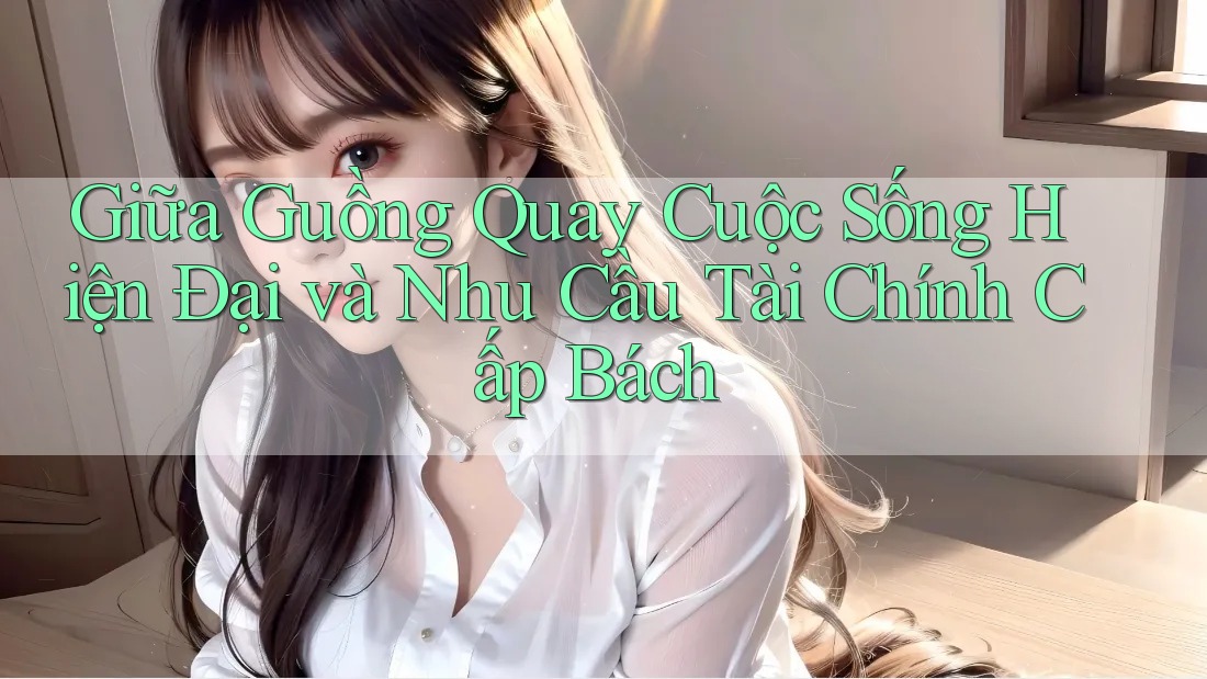 Giữa Guồng Quay Cuộc Sống Hiện Đại và Nhu Cầu Tài Chính Cấp Bách Giữa Guồng Quay Cuộc Sống Hiện Đại và Nhu Cầu Tài Chính Cấp Bách