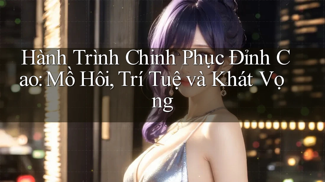 Hành Trình Chinh Phục Đỉnh Cao: Mồ Hôi, Trí Tuệ và Khát Vọng Hành Trình Chinh Phục Đỉnh Cao: Mồ Hôi, Trí Tuệ và Khát Vọng