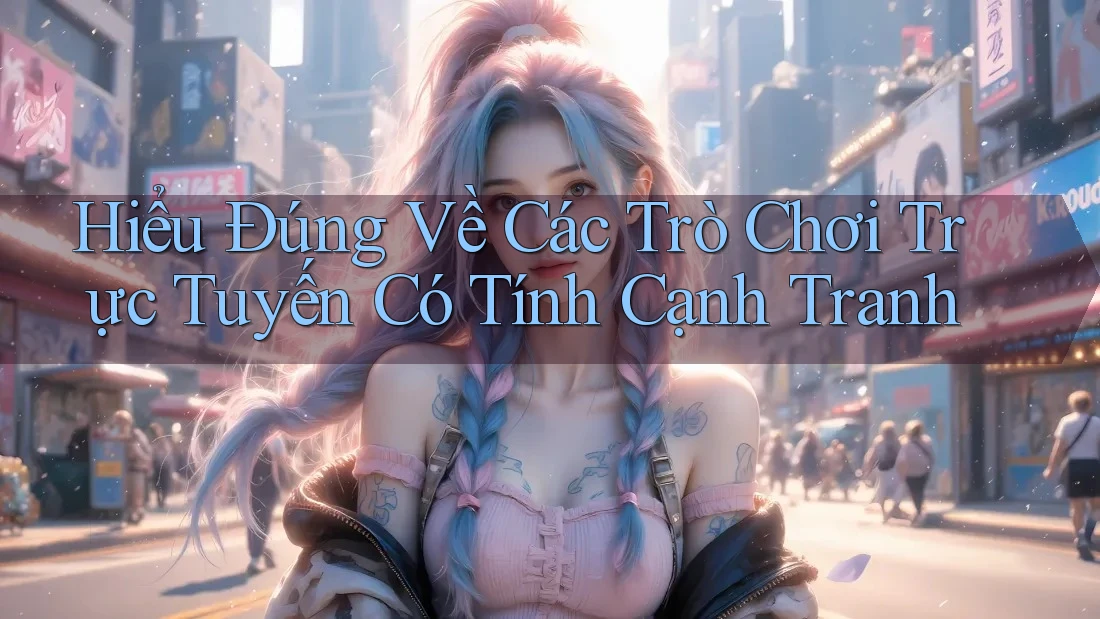 Hiểu Đúng Về Các Trò Chơi Trực Tuyến Có Tính Cạnh Tranh Hiểu Đúng Về Các Trò Chơi Trực Tuyến Có Tính Cạnh Tranh