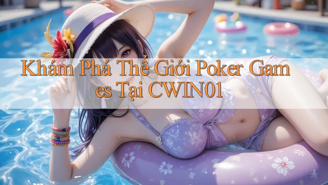 Khám Phá Thế Giới Poker Games Tại CWIN01