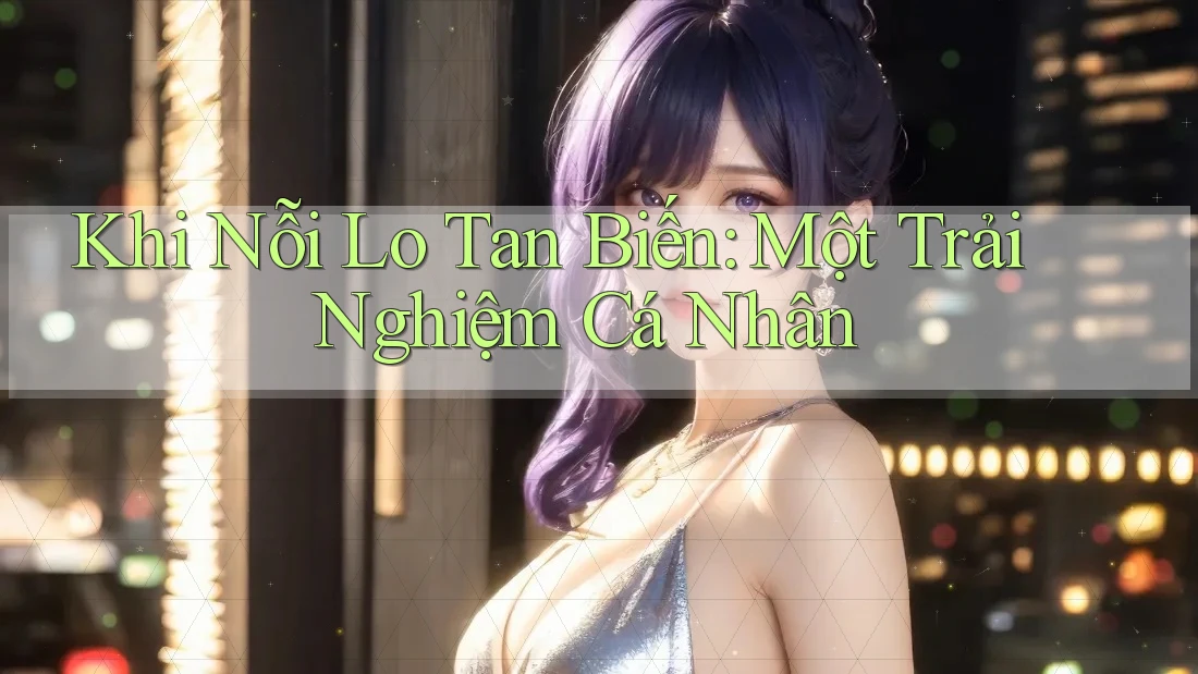 Khi Nỗi Lo Tan Biến: Một Trải Nghiệm Cá Nhân Khi Nỗi Lo Tan Biến: Một Trải Nghiệm Cá Nhân