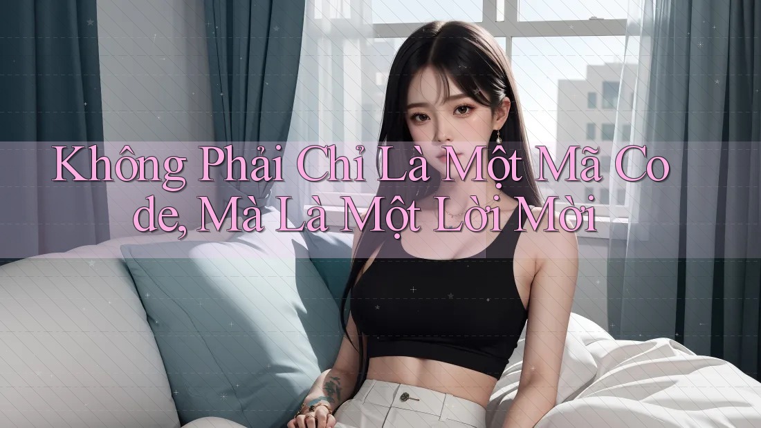Không Phải Chỉ Là Một Mã Code, Mà Là Một Lời Mời Không Phải Chỉ Là Một Mã Code, Mà Là Một Lời Mời