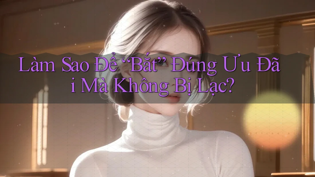 Làm Sao Để “Bắt” Đúng Ưu Đãi Mà Không Bị Lạc? Làm Sao Để “Bắt” Đúng Ưu Đãi Mà Không Bị Lạc?