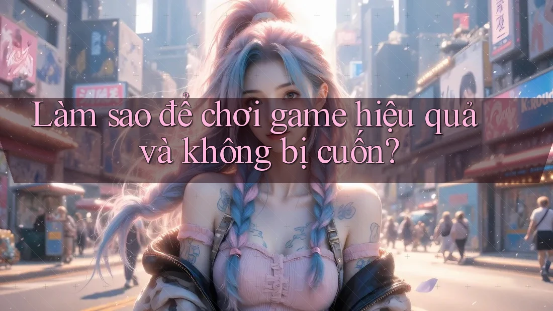 Làm sao để chơi game hiệu quả và không bị cuốn? Làm sao để chơi game hiệu quả và không bị cuốn?