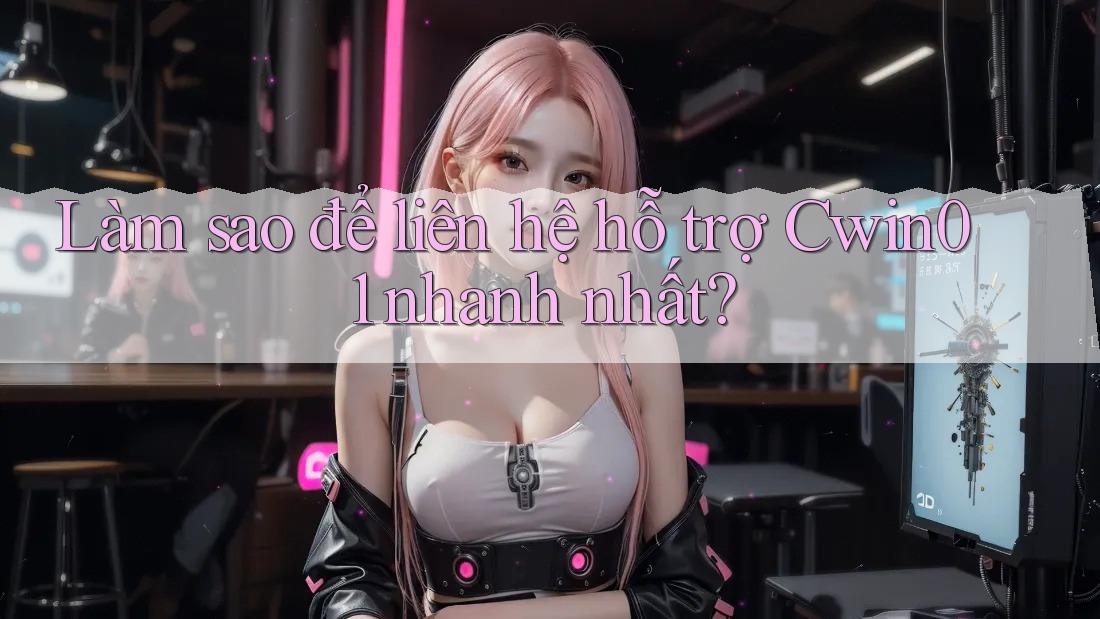Làm sao để liên hệ hỗ trợ Cwin01 nhanh nhất?