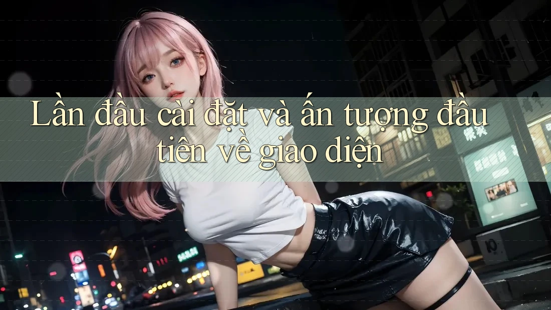 Lần đầu cài đặt và ấn tượng đầu tiên về giao diện