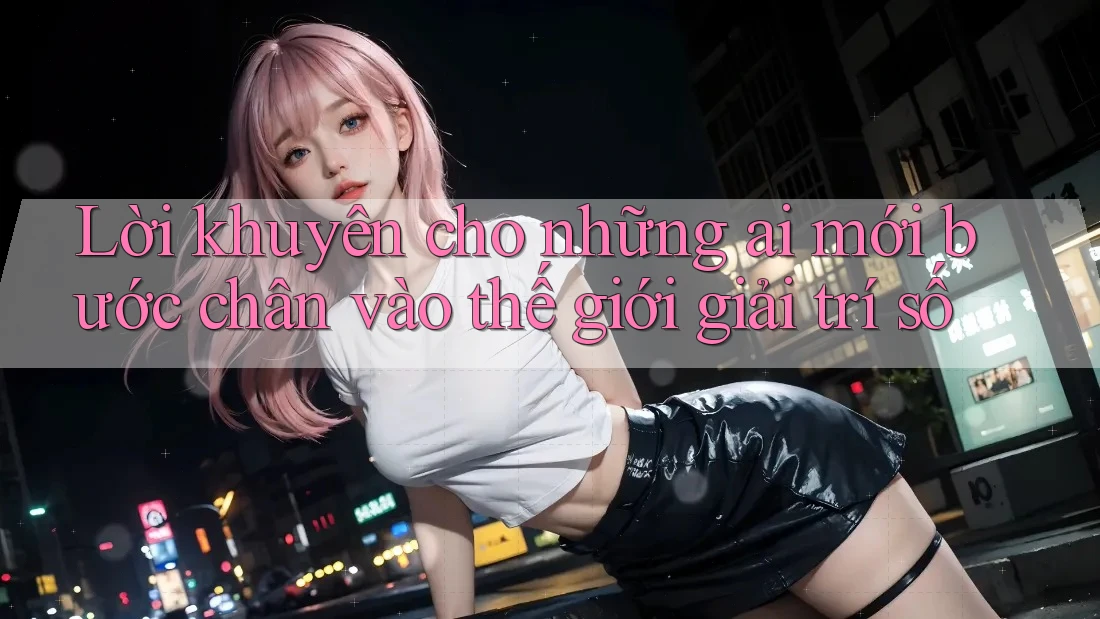 Lời khuyên cho những ai mới bước chân vào thế giới giải trí số Lời khuyên cho những ai mới bước chân vào thế giới giải trí số