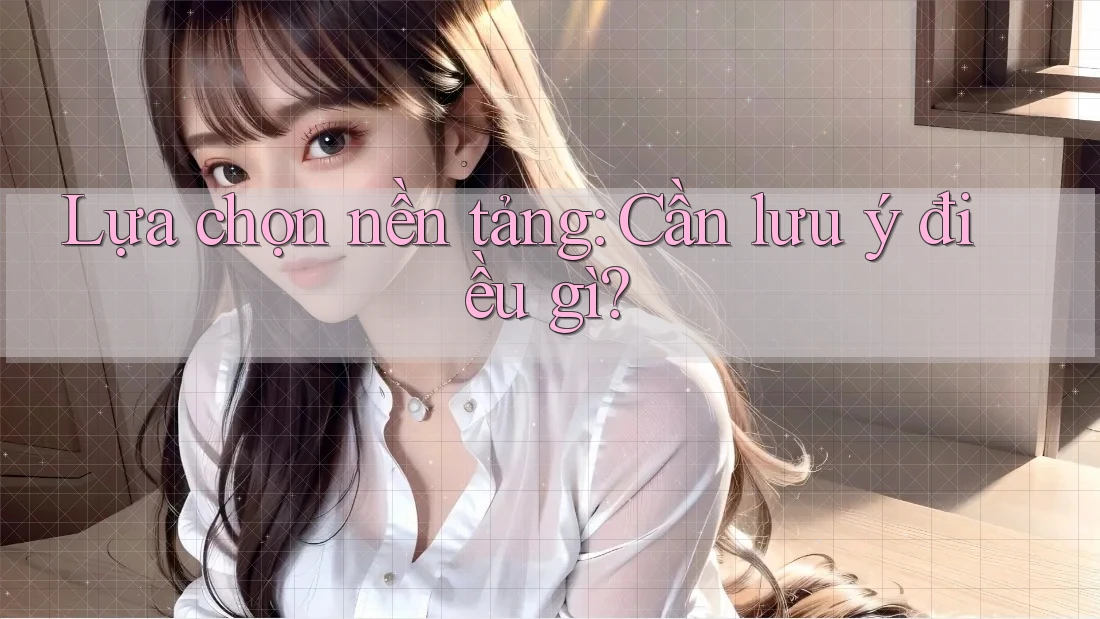 Lựa chọn nền tảng: Cần lưu ý điều gì?