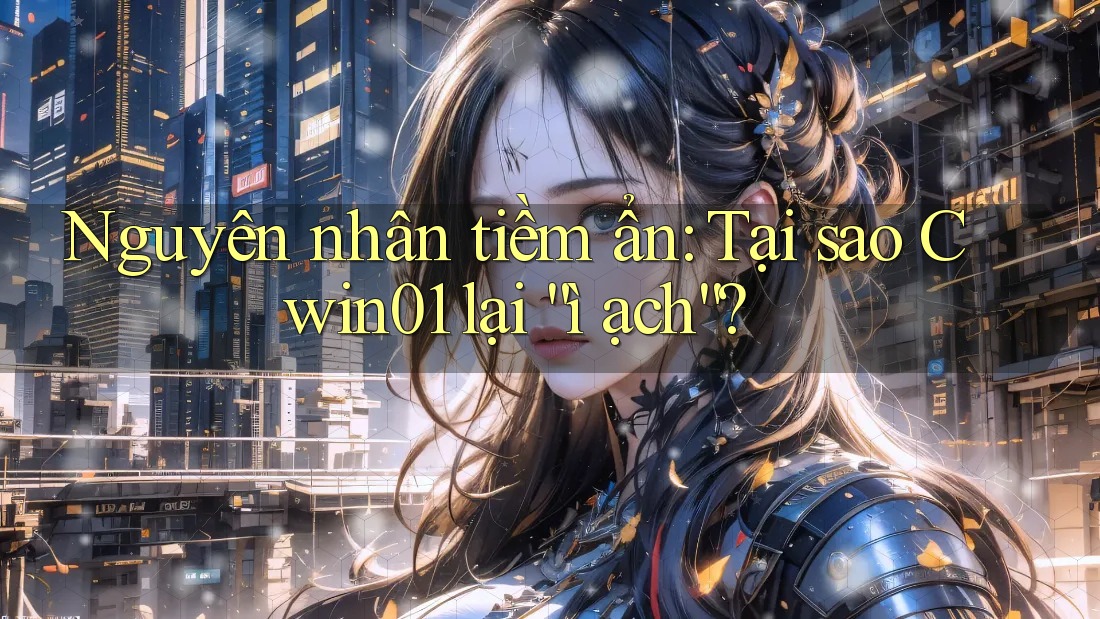 Nguyên nhân tiềm ẩn: Tại sao Cwin01 lại “ì ạch”? Nguyên nhân tiềm ẩn: Tại sao Cwin01 lại “ì ạch”?