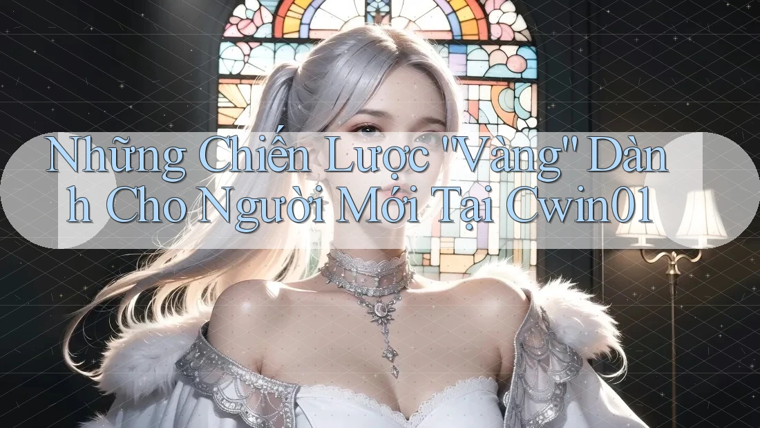 Những Chiến Lược “Vàng” Dành Cho Người Mới Tại Cwin01 Những Chiến Lược “Vàng” Dành Cho Người Mới Tại Cwin01