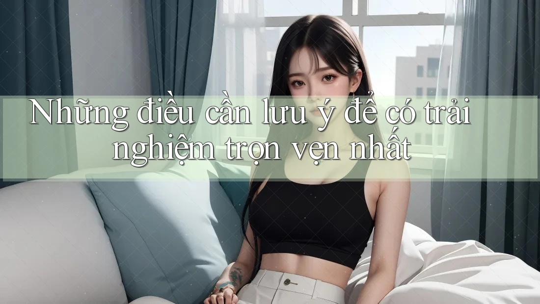 Những điều cần lưu ý để có trải nghiệm trọn vẹn nhất