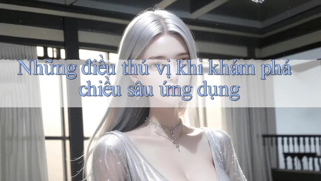 Những điều thú vị khi khám phá chiều sâu ứng dụng