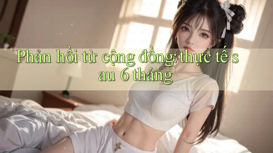 Phản hồi từ cộng đồng: thực tế sau 6 tháng